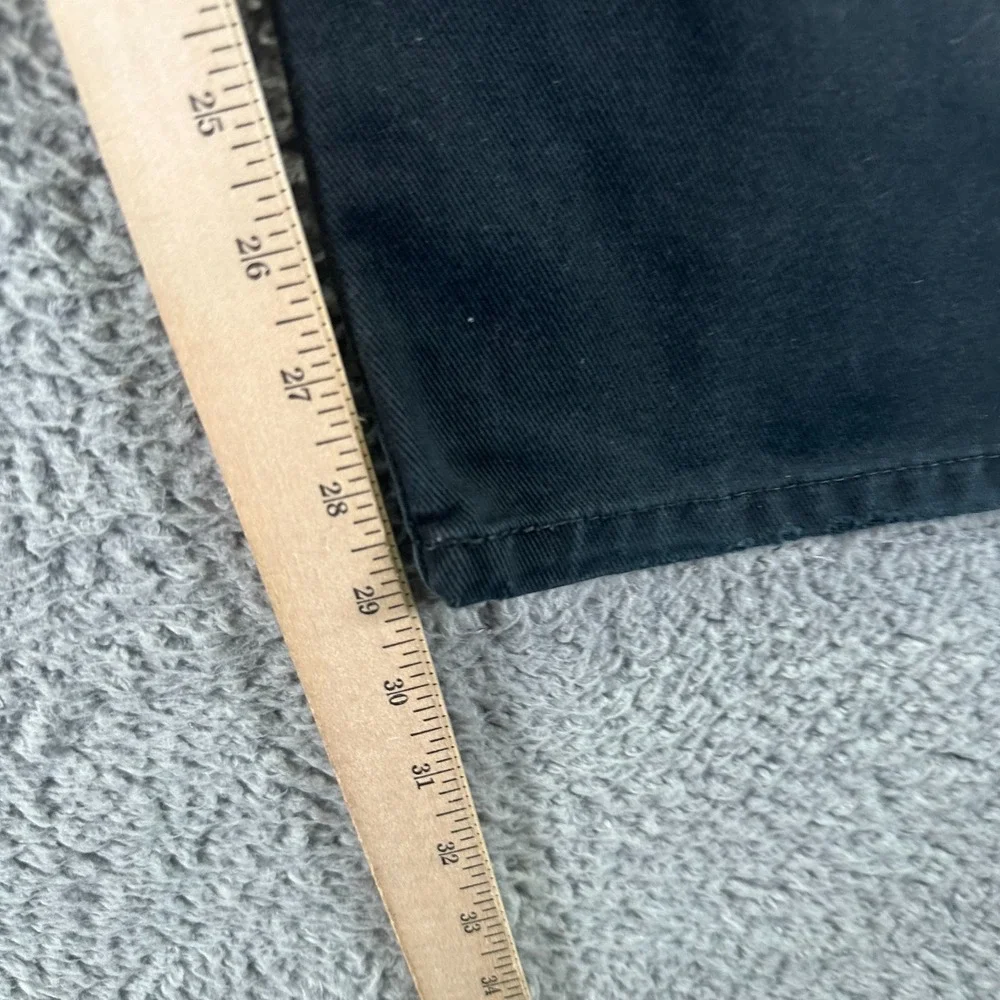 Vintage Calvin Klein Jeans Men 32x29 Black Cotton Denim Straight Workwear Travel